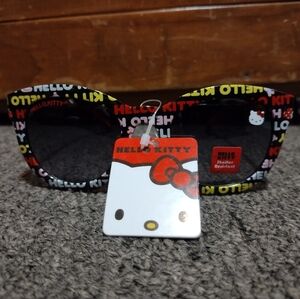 Hello Kitty Women's Multicolor Patterned Sunglasses